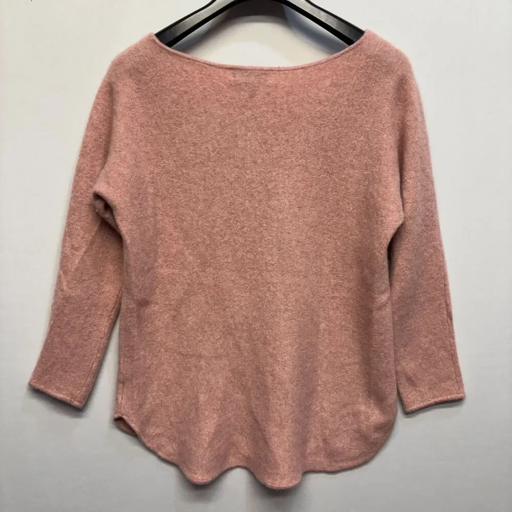 Charter Club Women 100% Cashmere Sweater Size Large Pink D120 -9
